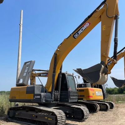 جودة  1950 rpm Used XCMG Excavator XCMG215 Old Earth Moving Equipment 21450 Kg مصنع