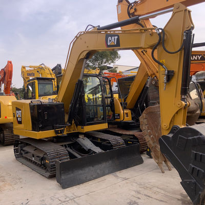 7210kg حفرة CAT كبيرة مستعملة يد ثانية حفرة هيدروليكية زحفية CAT307