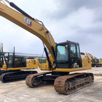 نوع الزحف الحفار الهيدروليكي المستخدم CAT 323GX حفر اليد الثانية 21800kg