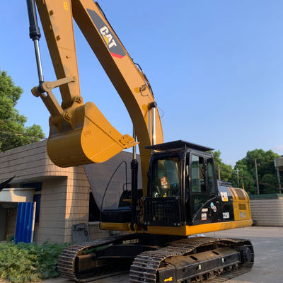 الحفرة الزراعية المستخدمة CAT الحفرة اليد الثانية الحفرة الخلفية CAT325D اللون الأصفر