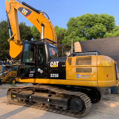 الحفرة الزراعية المستخدمة CAT الحفرة اليد الثانية الحفرة الخلفية CAT325D اللون الأصفر