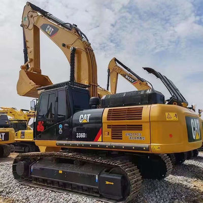 CAT336D حفرة CAT المستخدمة الهيدروليكية قوية اليد الثانية آلات نقل الأرض
