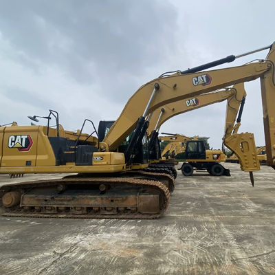 151kw الهيدروليكية مستخدمة الزحف الحفار حفر CAT330GC لبناء الطرق