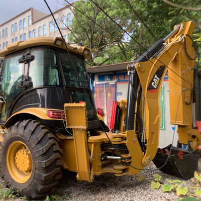 3283 كيلوغرام حمولة مستعملة اليد الثانية CAT 420F حمولة الحفرة الخلفية 76.1 كيلوواط للبناء