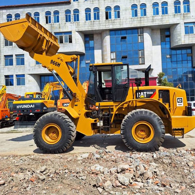 بناء محمولات الحفر المستخدمة CAT 966H 6T الحمل الجرار اليد الثانية محمولات الحفر