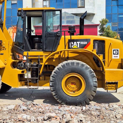 بناء محمولات الحفر المستخدمة CAT 966H 6T الحمل الجرار اليد الثانية محمولات الحفر