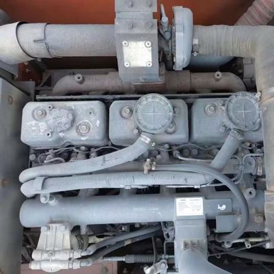 حفرة مستعملة حفرة دوسان DH215W آلات البناء 48KW توفير الوقود