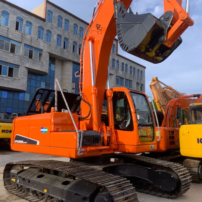 1900 دورة في الدقيقة حفرة دوسان مستعملة DX225LC-9C معدات البناء 21800kg