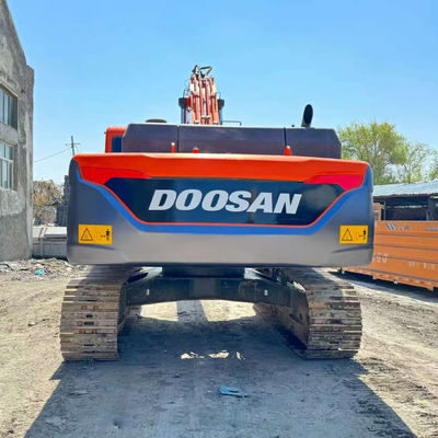 المكعب الهيدروليكي المستخدم معدات الحفر الأرضية دوسان DX340 يد ثانية