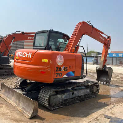 هيتاتشي ZX70 الحفرة الهيدروليكية المستخدمة نوع الحفرة 6510 كجم