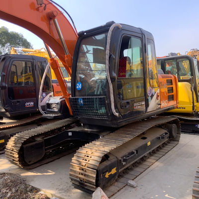 93 كيلوواط حفرة مستعملة حفرة هيتاشي Zx120 يد ثانية نوع الزحف الحفرة