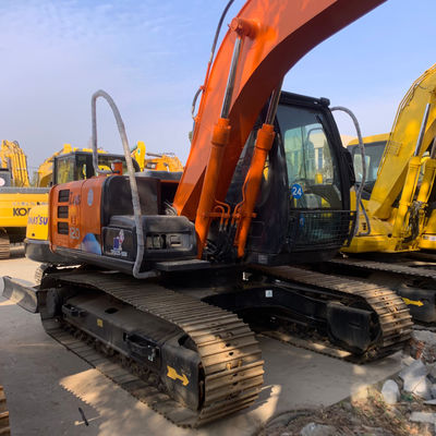 93 كيلوواط حفرة مستعملة حفرة هيتاشي Zx120 يد ثانية نوع الزحف الحفرة