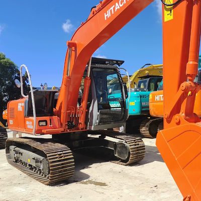 حفرة هيتاشي ZX120 مستعملة نوع الزحف حفرة يدوية 12 طن
