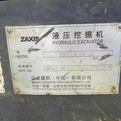 حفرة حفر هيدروليكية مصغرة HITACHI Zax210 لعمل الهدم