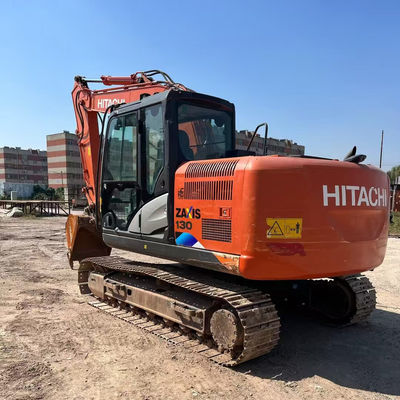 حفرة هيتاشي Zx130 مستعملة 69kw معدات البناء حفرة الزحف