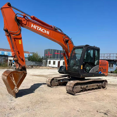 حفرة هيتاشي Zx130 مستعملة 69kw معدات البناء حفرة الزحف