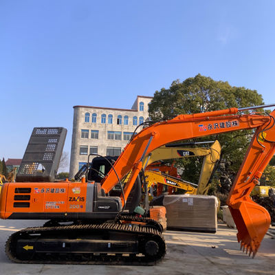 توفير الوقود HITACHI ZX200 الحفرة المستخدمة معدات تحريك الأرض 20300 كجم