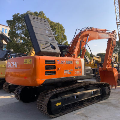 توفير الوقود HITACHI ZX200 الحفرة المستخدمة معدات تحريك الأرض 20300 كجم