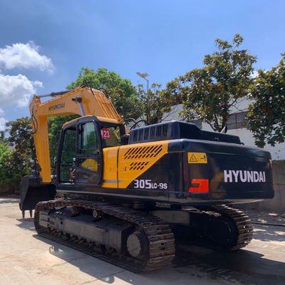 30200kg حفرة هيونداي مستعملة HYUNDAI 305LC-9S 198KW حفرة الزحف