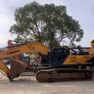 الحفرة الهيدروليكية الكبيرة HYUNDAI 520L-9 نوع الزحف 52170kg