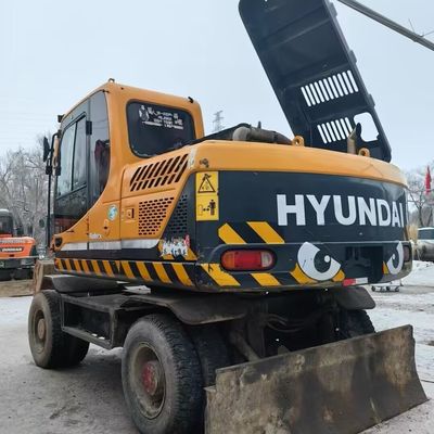 هيونداي 150w حفرة عجلة مستعملة عبء ثقيل معدات نقل الأرض من يد ثانية