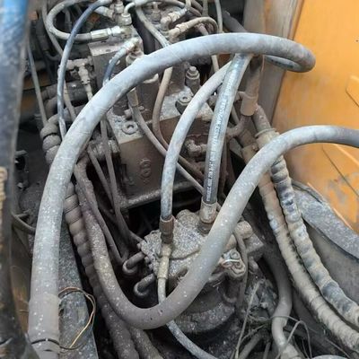 هيونداي 150w حفرة عجلة مستعملة عبء ثقيل معدات نقل الأرض من يد ثانية