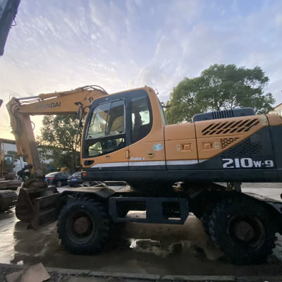 هيونداي 210W-9 حفرة عجلة مستعملة هيونداي معدات البناء 20560kg