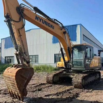 حفرة هيدروليكية مستعملة حفرة هيوندي 20900kg 125KW حفرة الأرض القديمة المتحركة