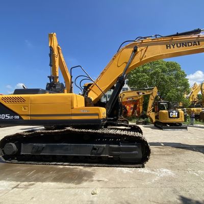 125 كيلوواط حفرة هيونداي مستعملة هيونداي 305lc-9s حفرة الزحف الهيدروليكي اللون الأصفر