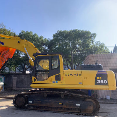 معدات الحفر المستخدمة في جميع أنحاء الأرض KOMATSU 350 للبناء الهندسي