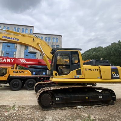 اللون الأصفر كوماتسو PC350 كوماتسو الحفارات المستخدمة 32300kg لإنشاء التعدين