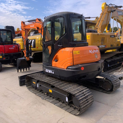 حفرة بناء صغيرة مستعملة KUBOTA KX161 الحفرة الهيدروليكية المتنقلة يد ثانية