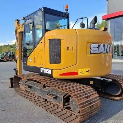 الحفرة الهيدروليكية المصغرة المستخدمة ساني SANY155U حفرة البناء القديمة