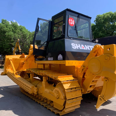 شنتوي SD22 استخدام الهيدروليكية الزحام الجرافة 23400kg للبناء