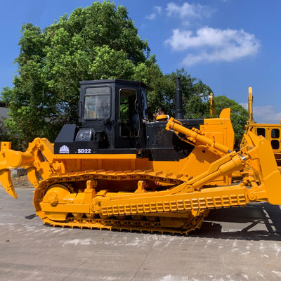 شنتوي SD22 استخدام الهيدروليكية الزحام الجرافة 23400kg للبناء