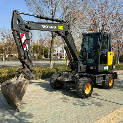 VOLCO EC60 حفرة مستعملة آلة متعددة الوظائف الزحف حفر اليد الثانية