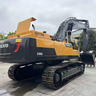 بناء 89HP حفرة مستعملة حفرة فولفو 480 حفرة حركة الأرض يد ثانية