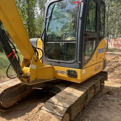 أصفر مستخدم XCMG حفر الحفر الحفرة Xcmg 60DA صغيرة الزحف حفرة آلة