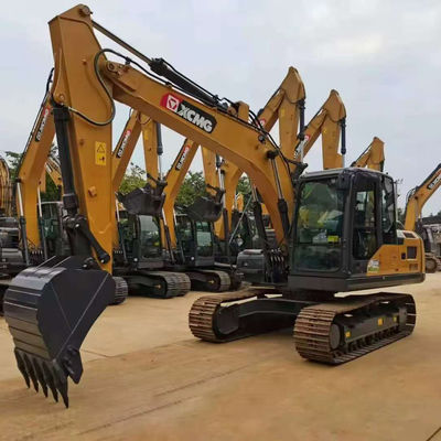 حفرة مستعملة قوية XCMG XE135 الحفرة الهيدروليكية المتنقلة المستخدمة
