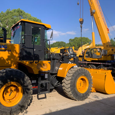 5 طن Xcmg ZL50GN المستخدمة محمولة الأمامية الآلات الثقيلة لنقل الطوب