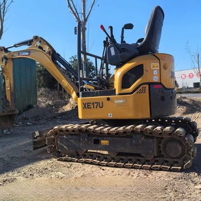XCMG XE17U الحفرة الهيدروليكية المصغرة اليد الثانية لبناء التعدين