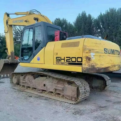 SUMITOMO SH200 محفر الزحف المستعمل 103kW معدات الحفر انخفاض الاستهلاك