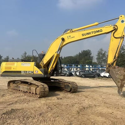 24600kg SUMITOMO SH240 حفرة مستعملة حفرة يد ثانية للبناء