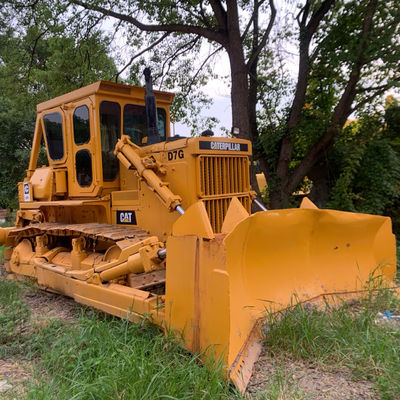 التعدين والبناء الجرافة المستخدمة CAT D7G التحكم الهيدروليكي 202hp