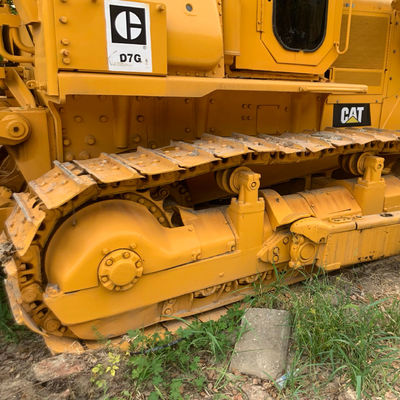 محركات الديزل المستخدمة كاتربيلر الجرافات CAT D7G Dozer 150kW التصميم الايرغونومي
