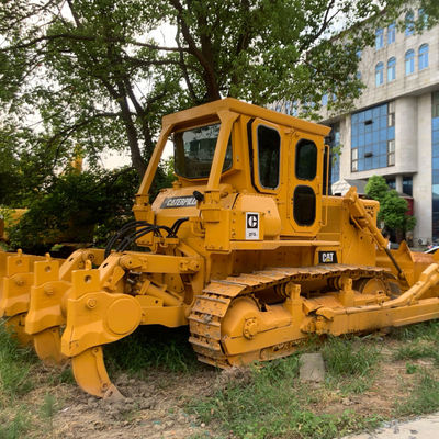 محركات الديزل المستخدمة كاتربيلر الجرافات CAT D7G Dozer 150kW التصميم الايرغونومي