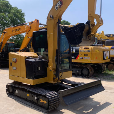 حفرة القطط القديمة الثقيلة CAT 306 الزاحف حفرة هيدروليكية 5800kg