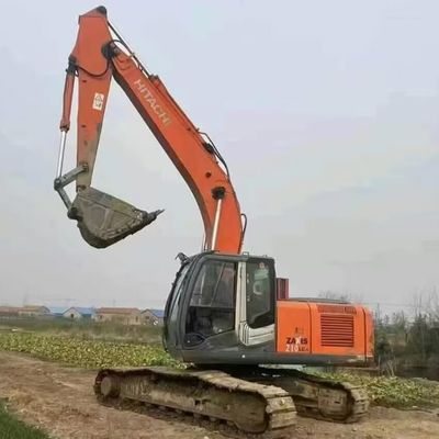 حفرة محفرة مستعملة كفاءة في استهلاك الوقود HITACHI Zax120 آلة بناء مستعملة